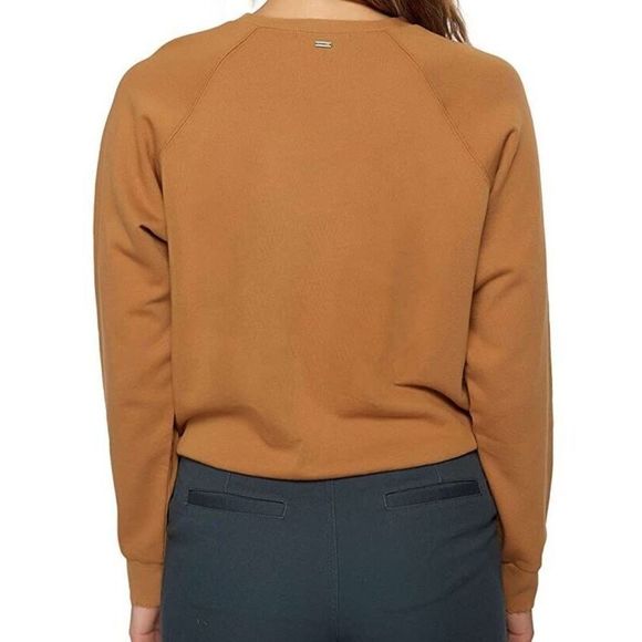 O'Neill FA2410008 Women's Sz M Brown Seaspray Cotton Graphic Pullover Sweatshirt - Picture 8 of 8
